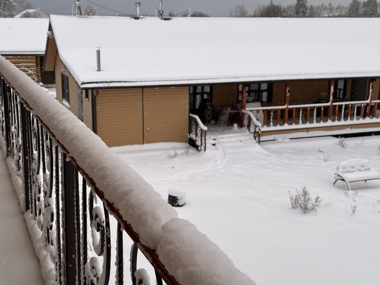 вид с балкона