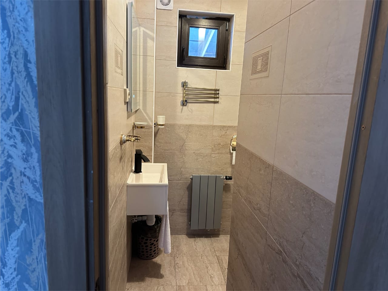 вход в туалет